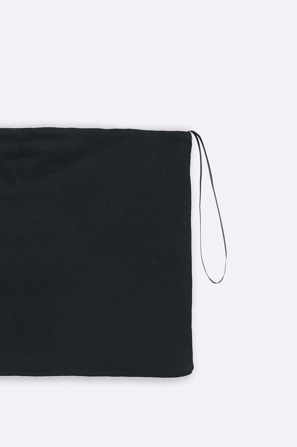 BLACK LONG BANDEAU