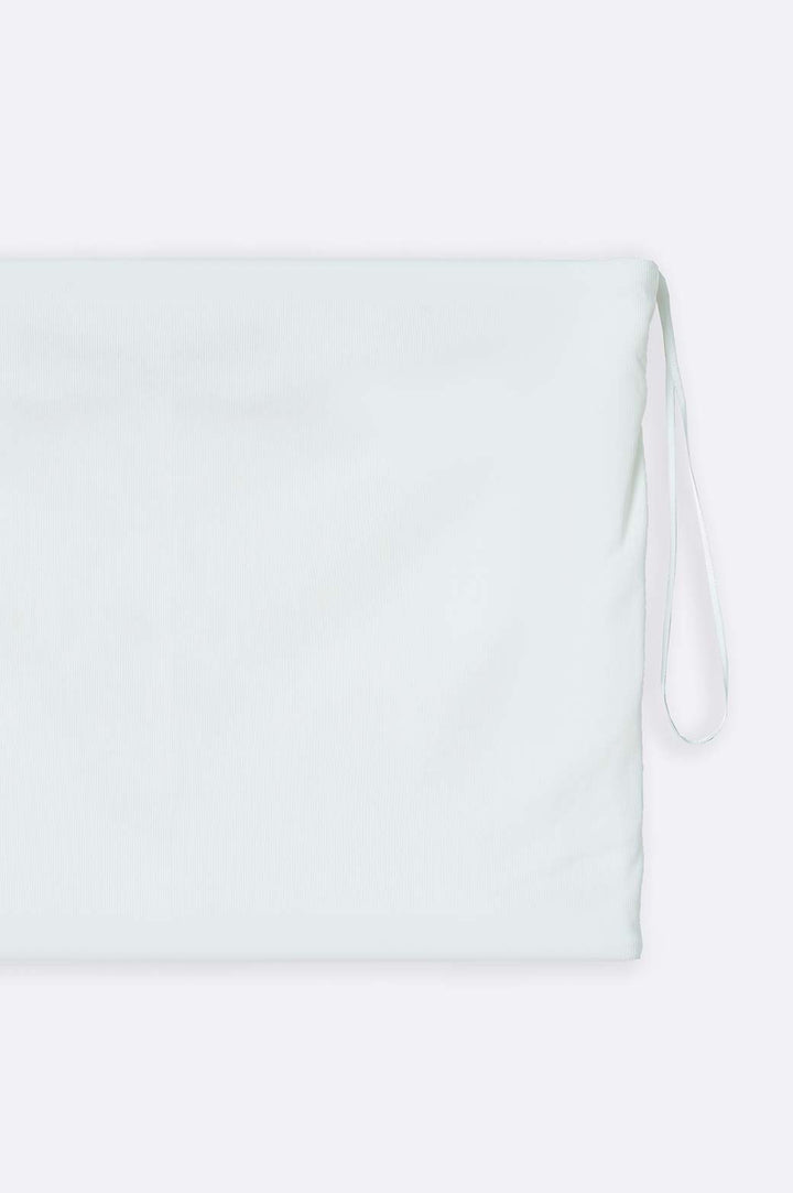 WHITE LONG BANDEAU