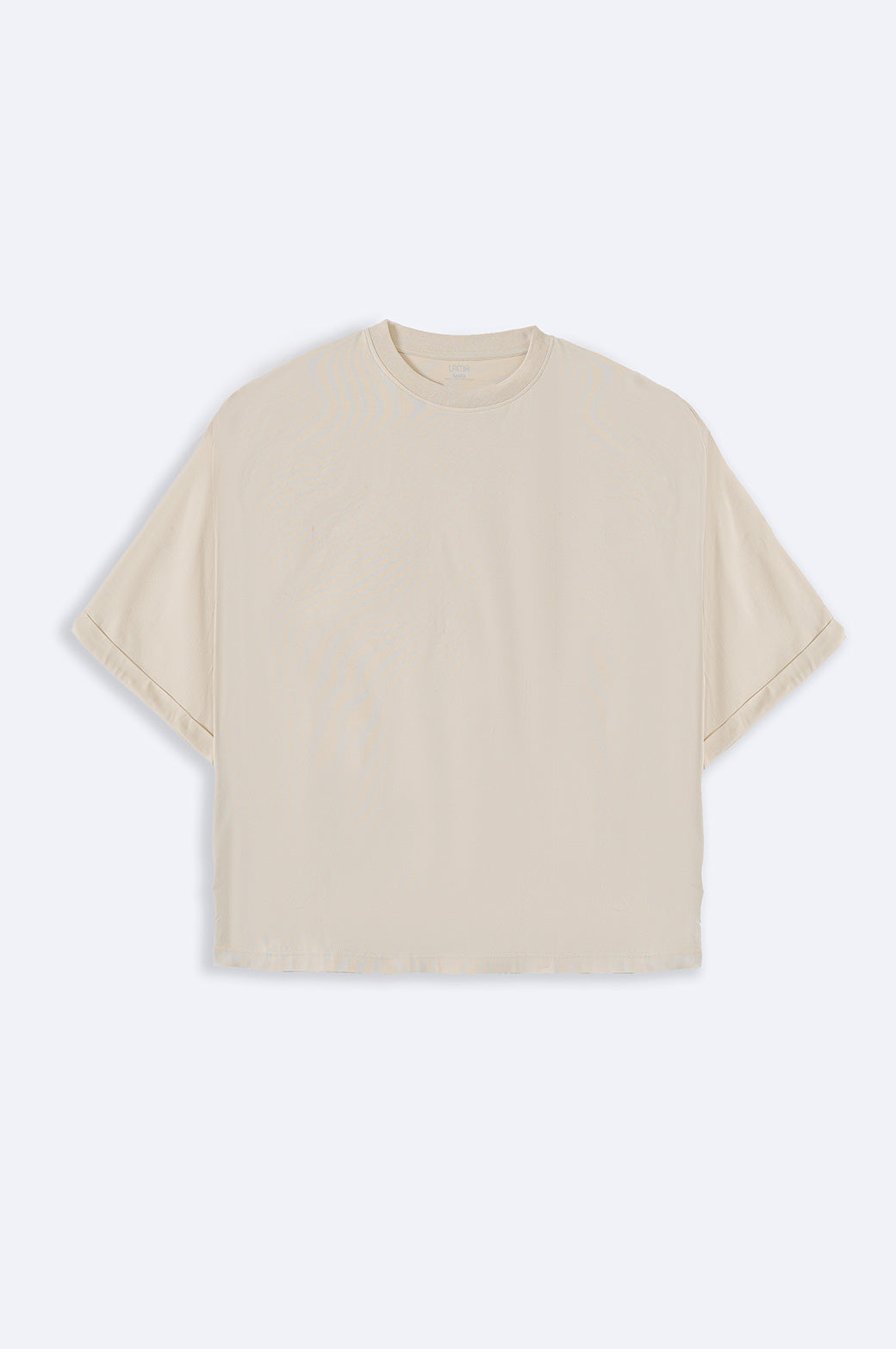 IVORY CURVE DROP T-SHIRT