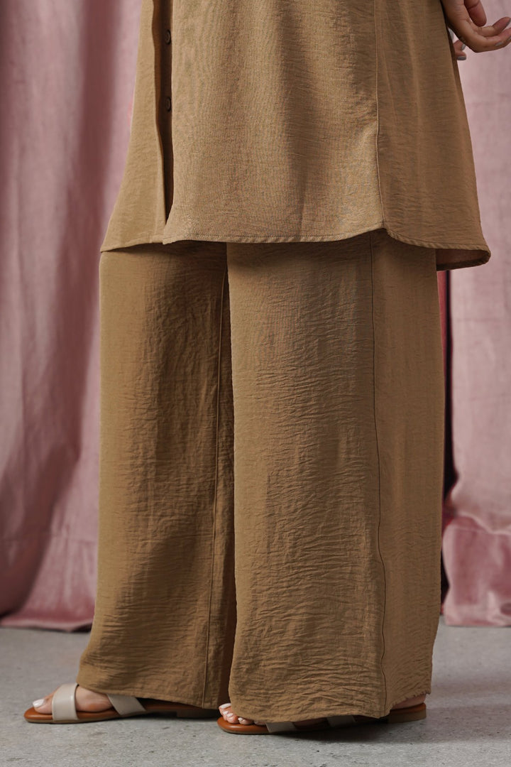 SKIN SLINKY WIDE LEG PANTS