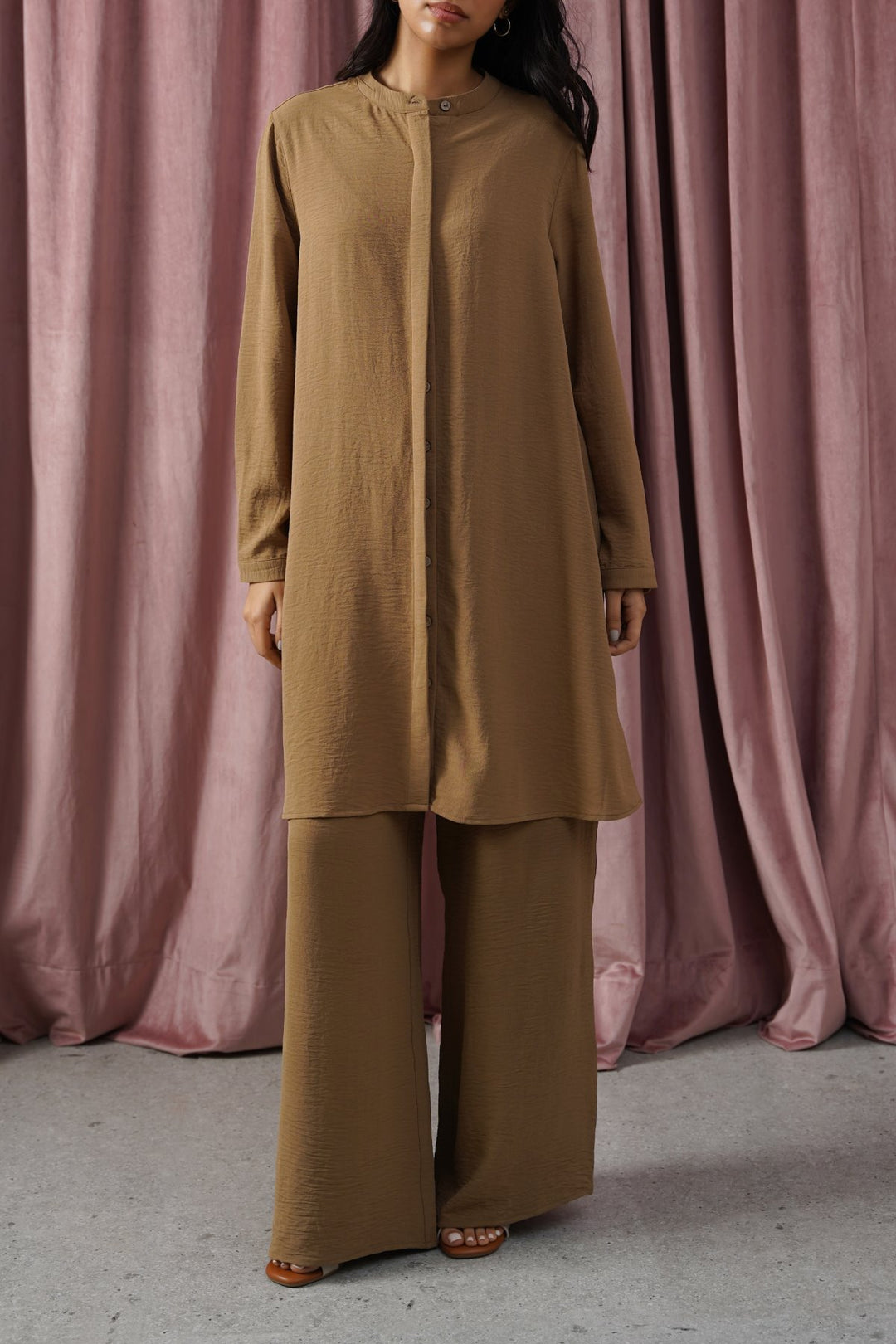SKIN SLINKY WIDE LEG PANTS