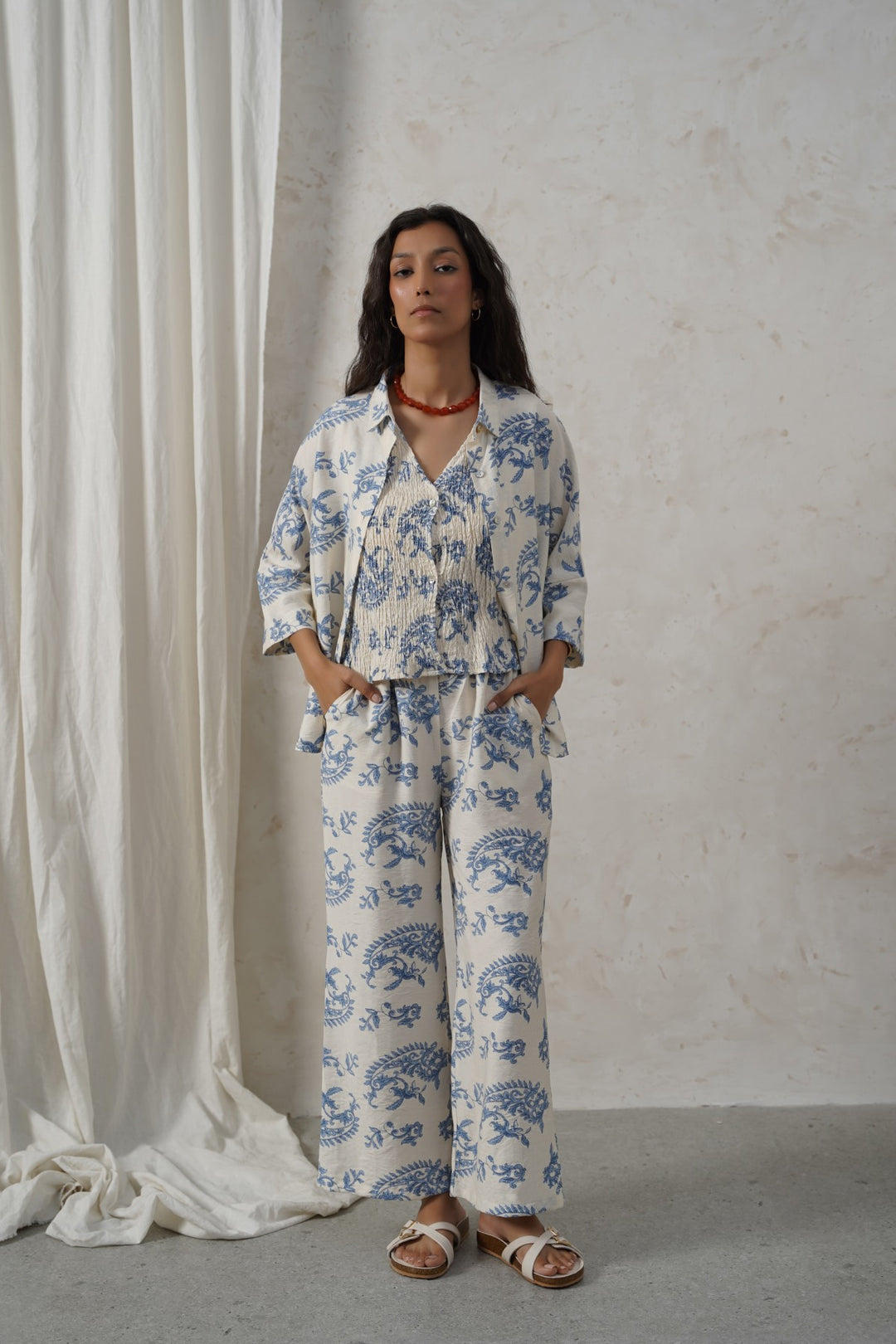 BLUE BLUE BARCA PANTS