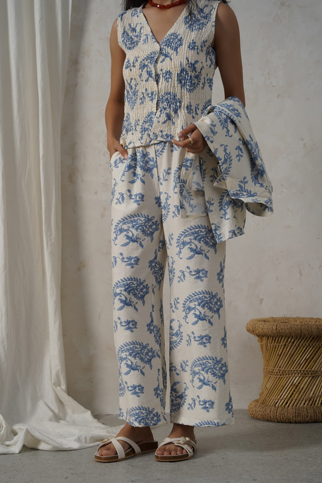 BLUE BLUE BARCA PANTS