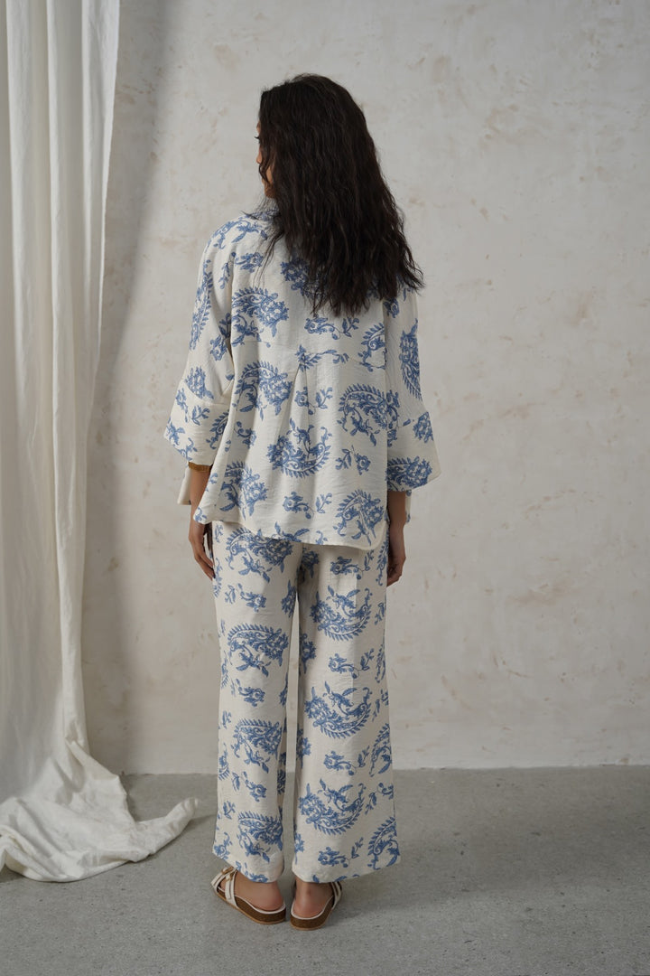 BLUE BLUE BARCA PANTS