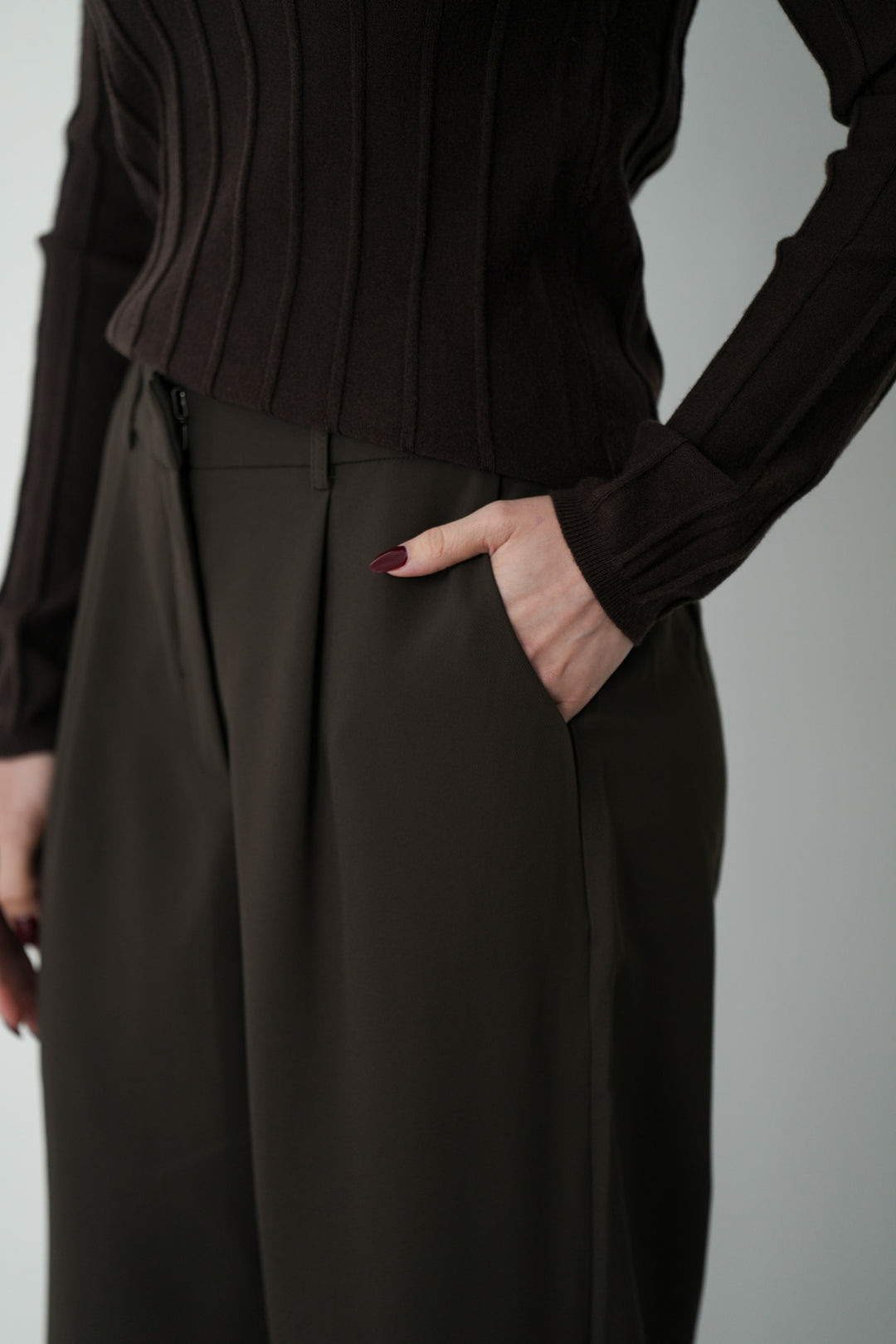 ANKLE TAILORED TROUSERS