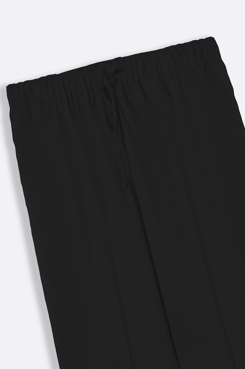 BLACK LINEN CULOTTES