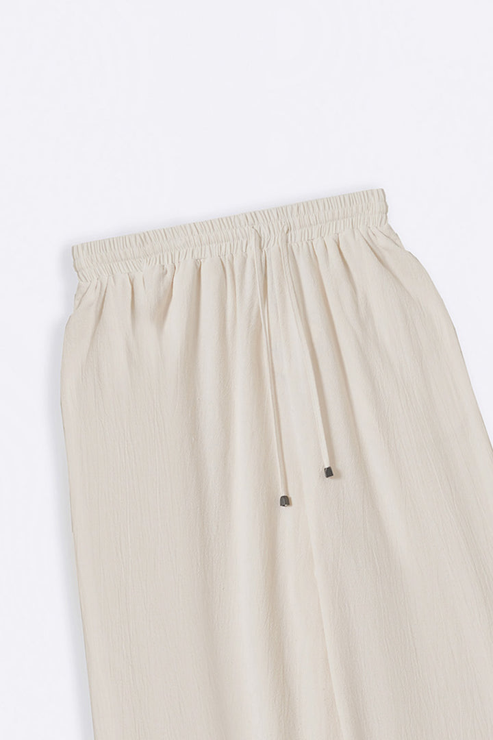 OFF WHITE RIC RAC COTTON CULOTTES