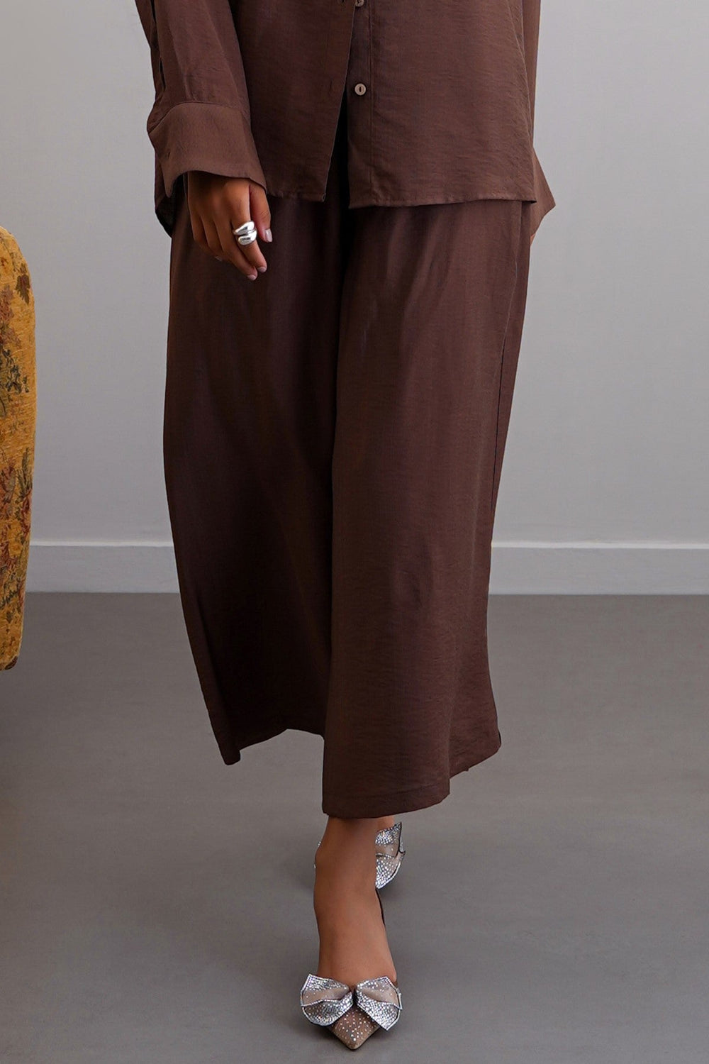 CHOCOLATE BASIC BREEZE CULOTTES