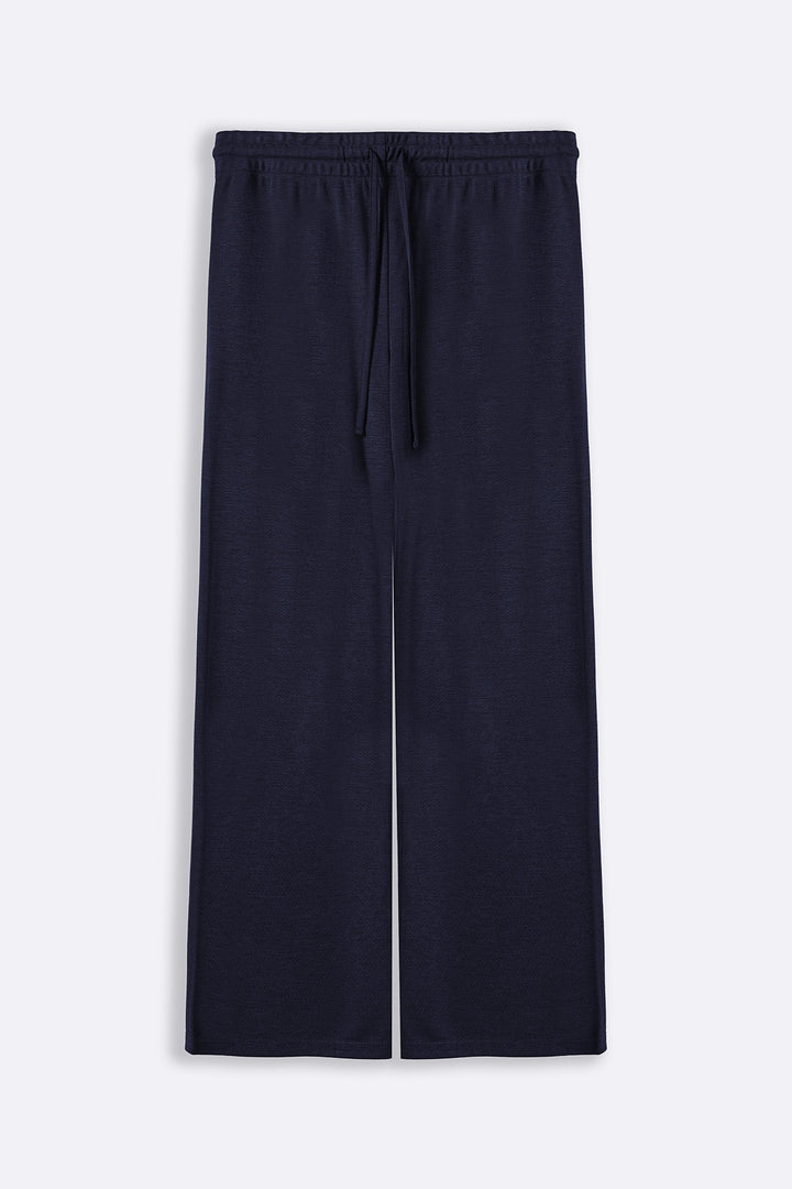 NAVY IN A CLOUD TROUSERS
