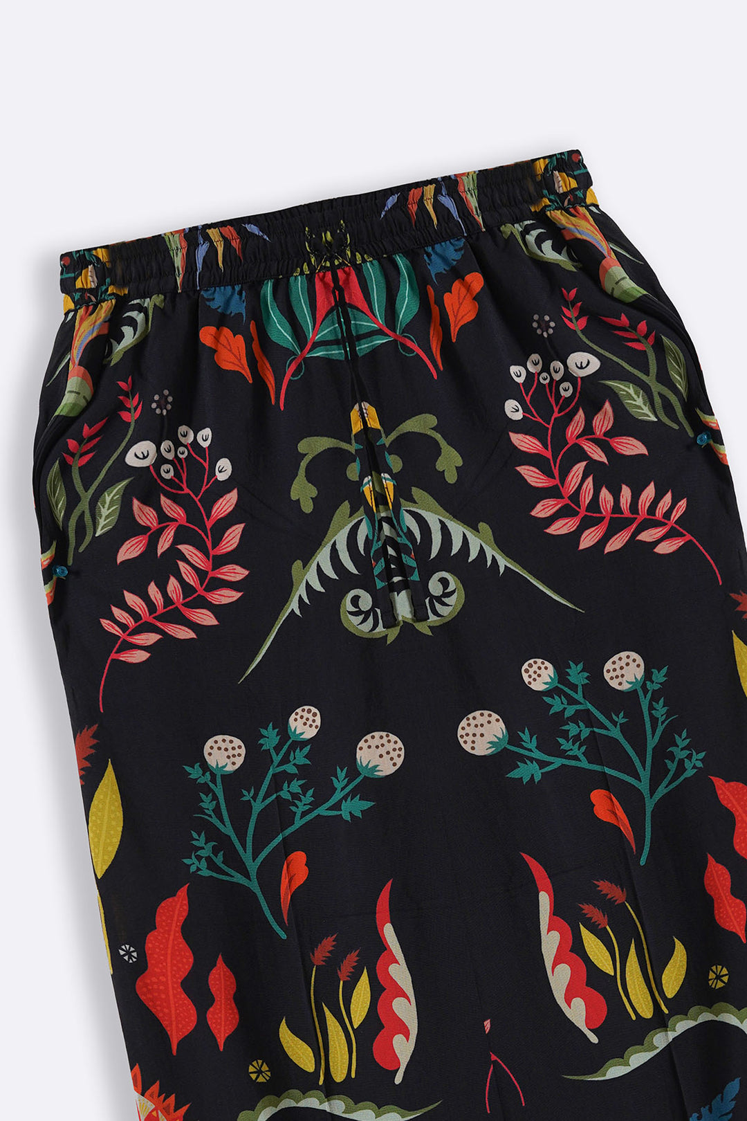BLACK MAORI FOREST PANTS