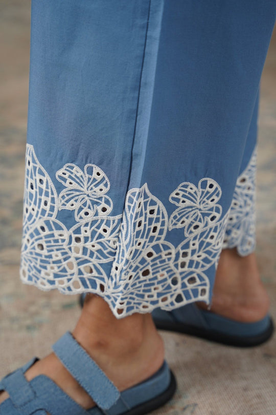 BLUE BLUE SAKURA CULOTTES
