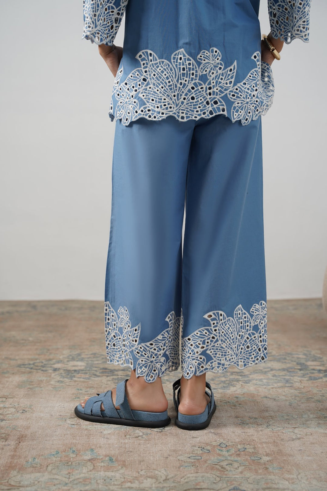 BLUE BLUE SAKURA CULOTTES
