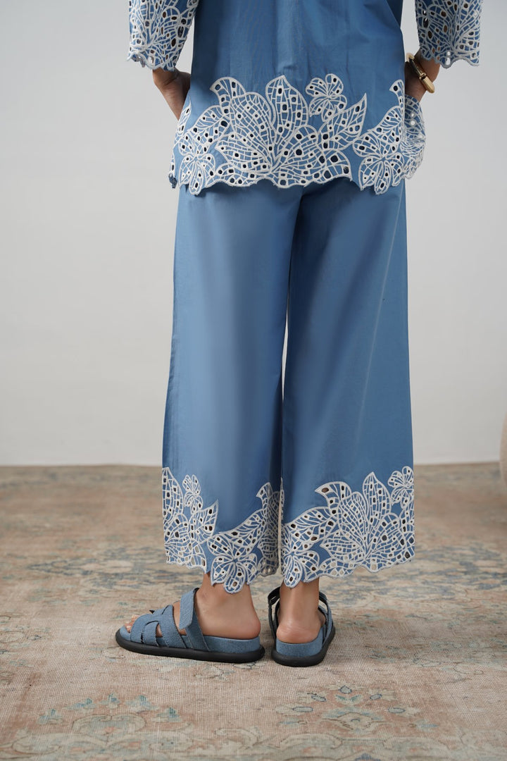 BLUE BLUE SAKURA CULOTTES