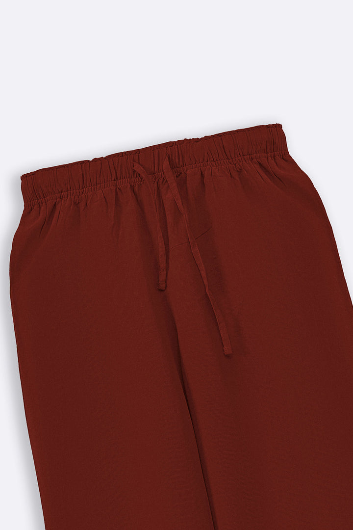 RUST ESSENTIAL COTTON CULOTTES