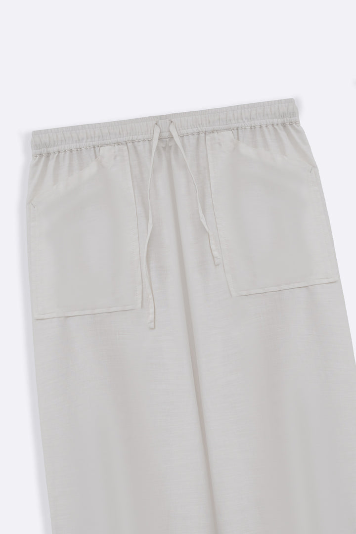 WHITE MORNING IN COLOMBO PANTS