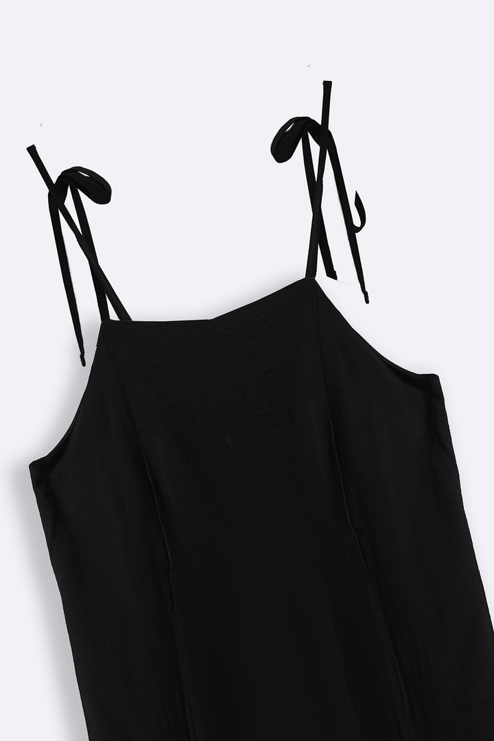 BLACK ANGELINA MAXI DRESS