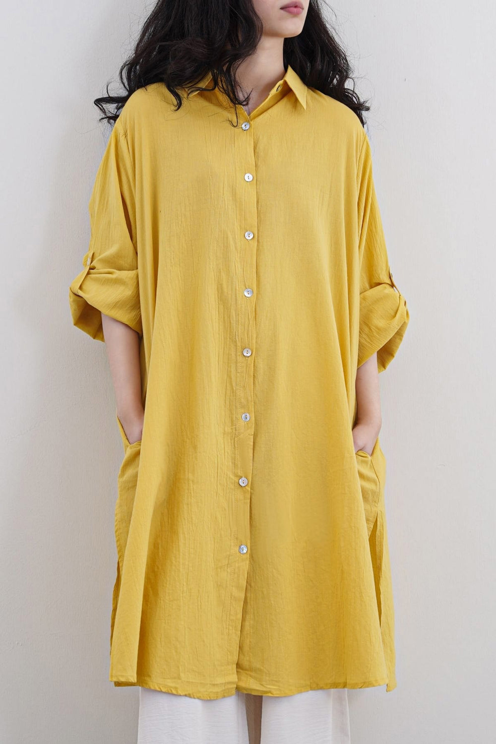 CYBER LIME ORGANIC COTTON TUNIC