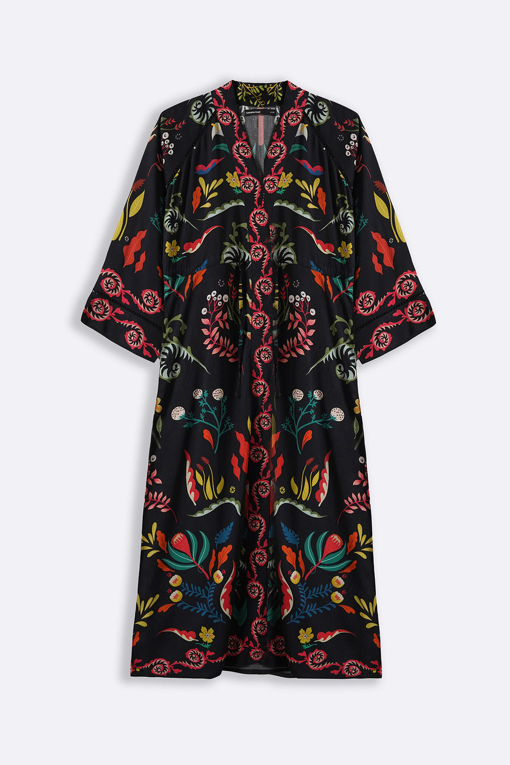BLACK MAORI LONG DRESS