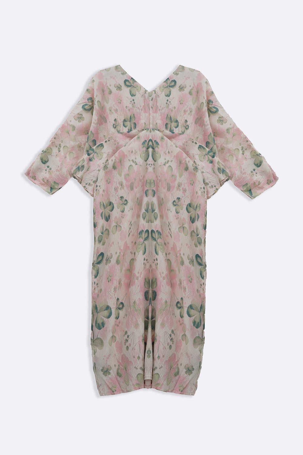 WHITE BUTTERFLY RUNWAY DRESS