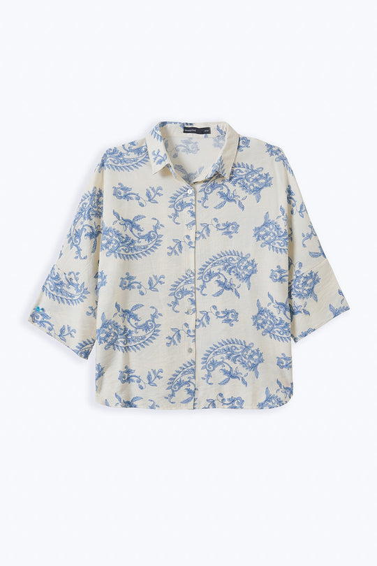 BLUE BLUE BARCA SHIRT
