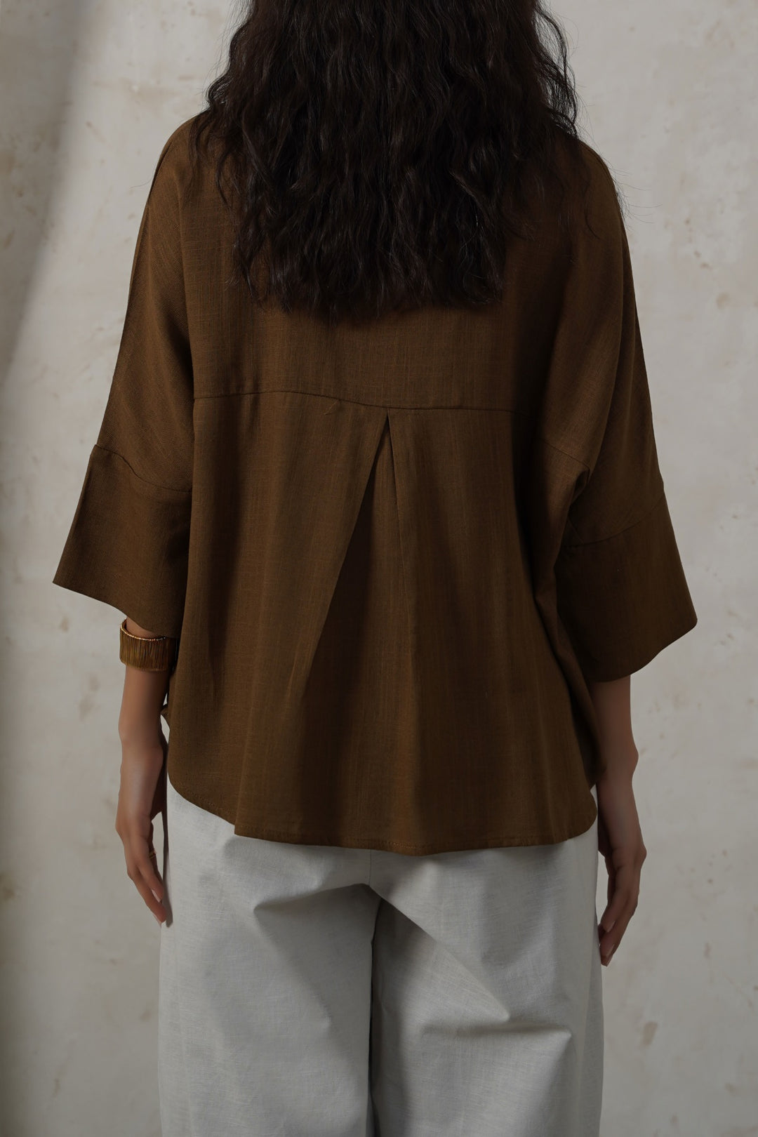 GREEN FAVORITE LINEN SHIRT