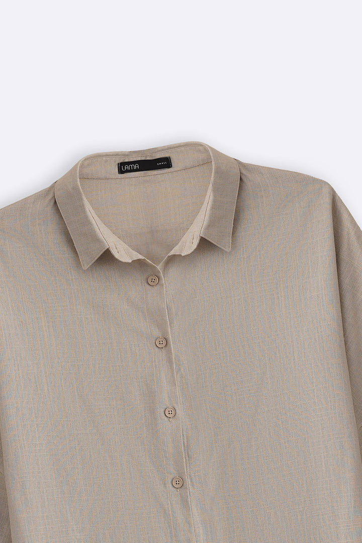 GREY FAVORITE LINEN SHIRT