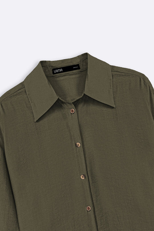 GREEN EASY BREEZE BLOUSE