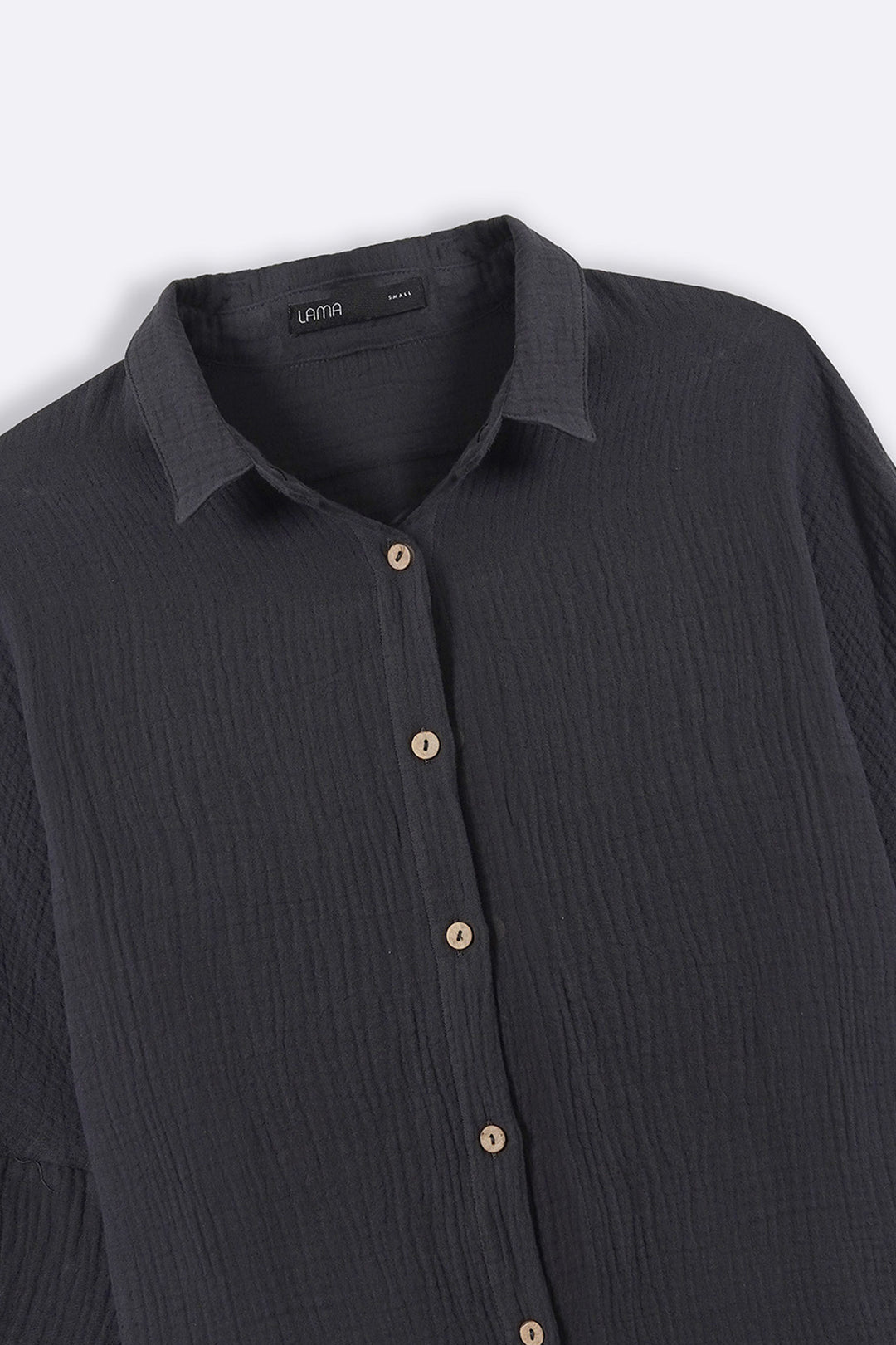 CHARCOAL EVERYDAY MUSLIN SHIRT