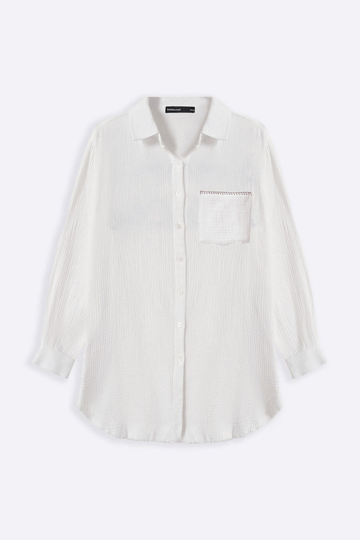 BEIGE RESORT CHAI CLUB SHIRT