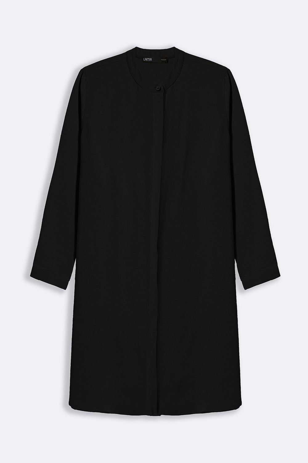BLACK SLINKY LONG TUNIC