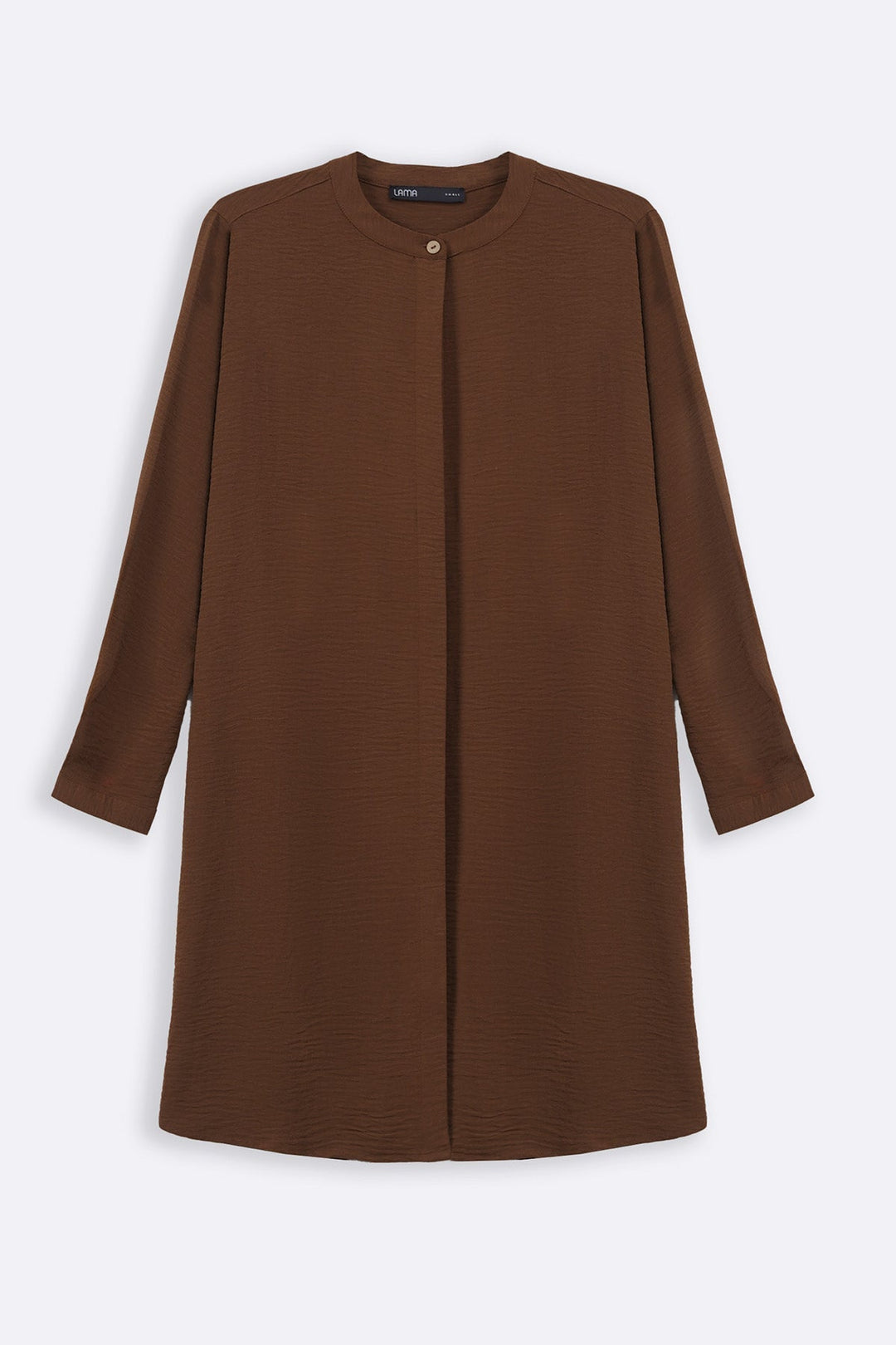 BROWN SLINKY LONG TUNIC