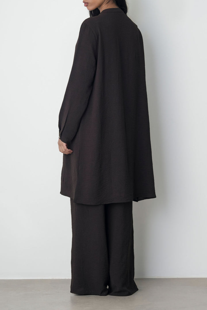 COFFEE SLINKY LONG TUNIC
