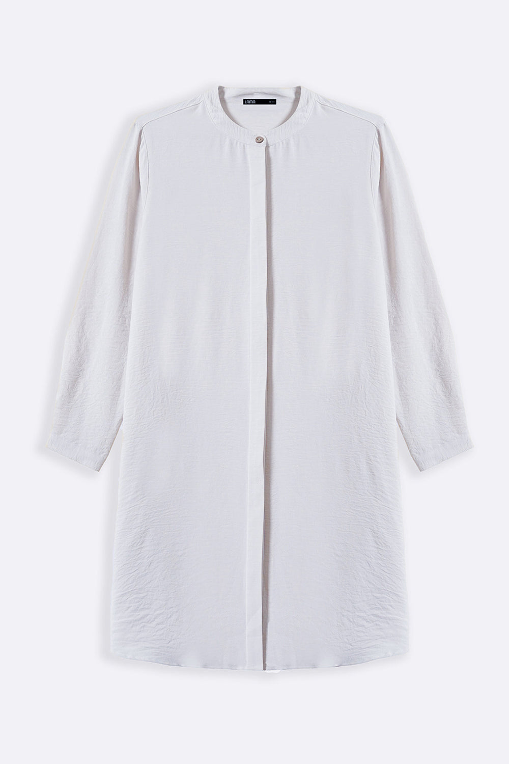 CREAM SLINKY LONG TUNIC