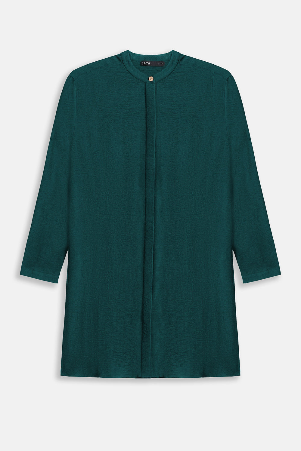 EMERALD GREEN SLINKY LONG TUNIC