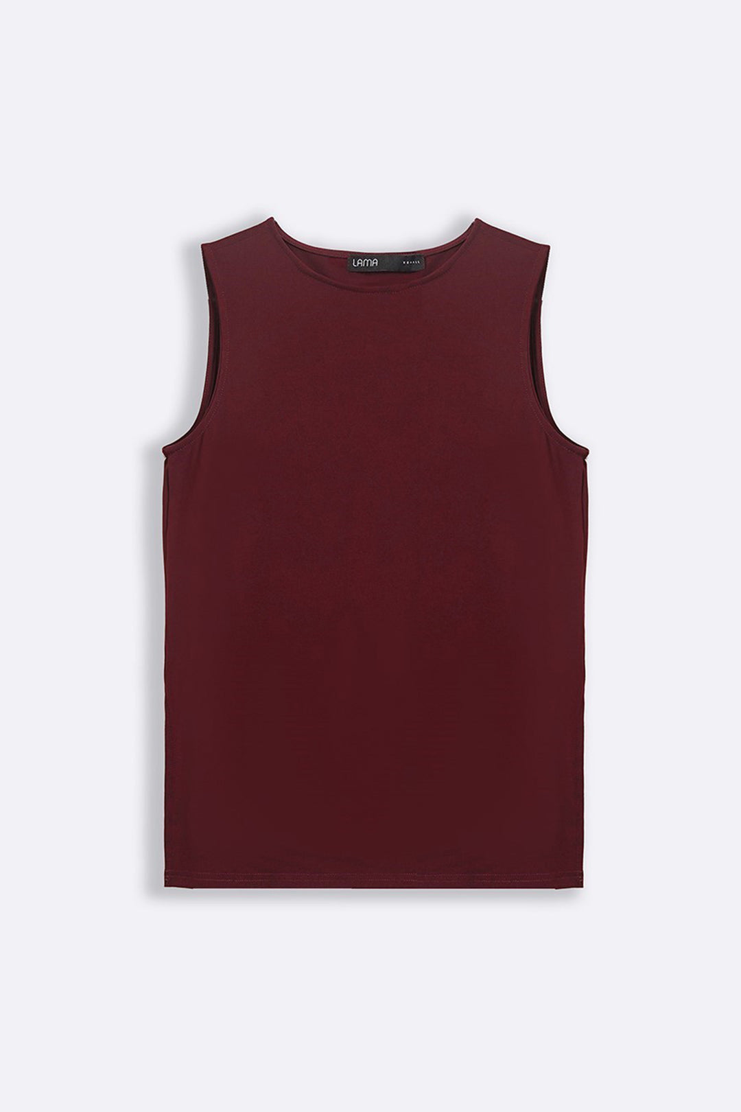 BURGUNDY OFF-DUTY STRETCHY TOP