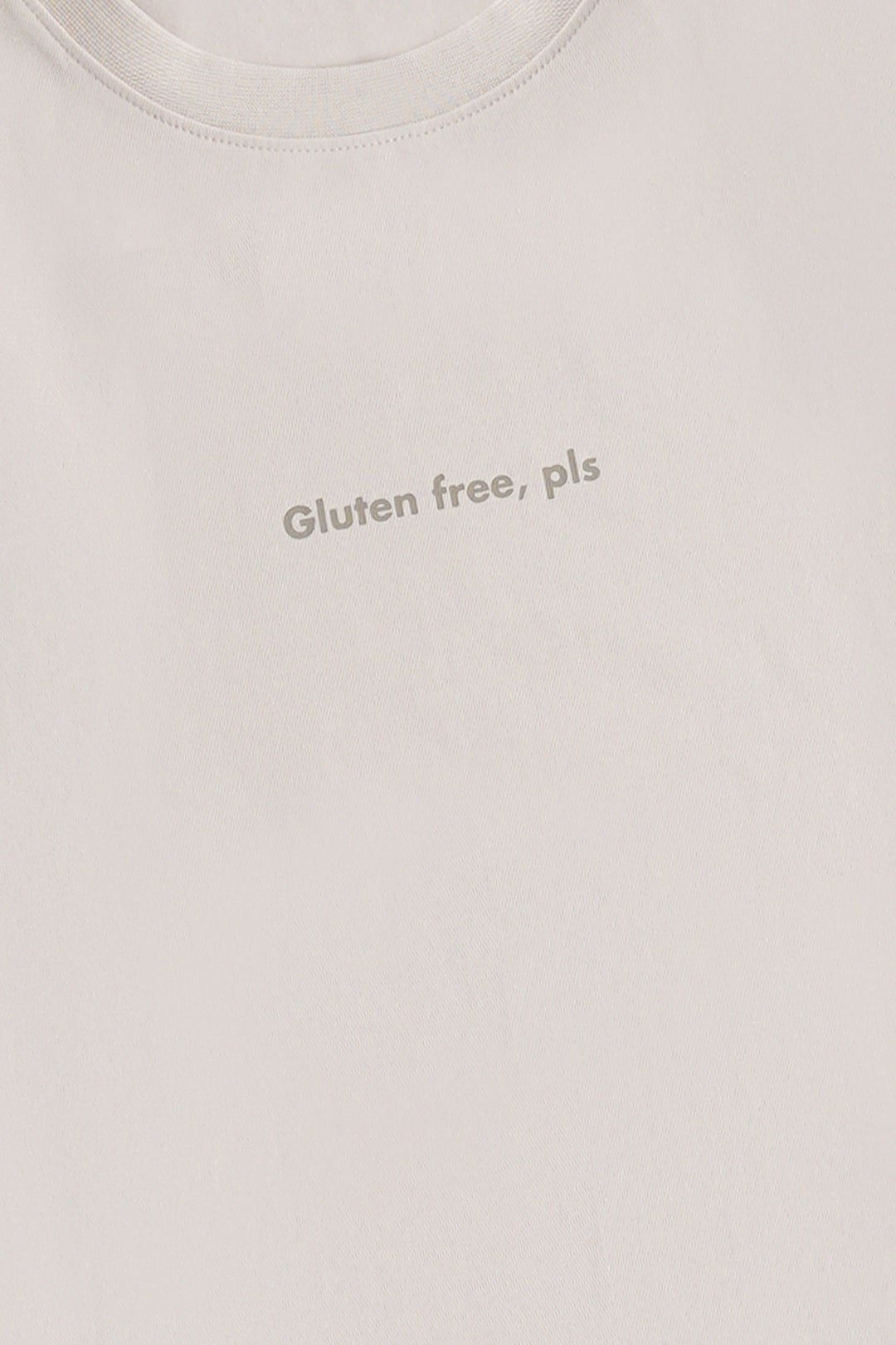 IVORY GLUTEN FREE PLS OVERSIZED TEE
