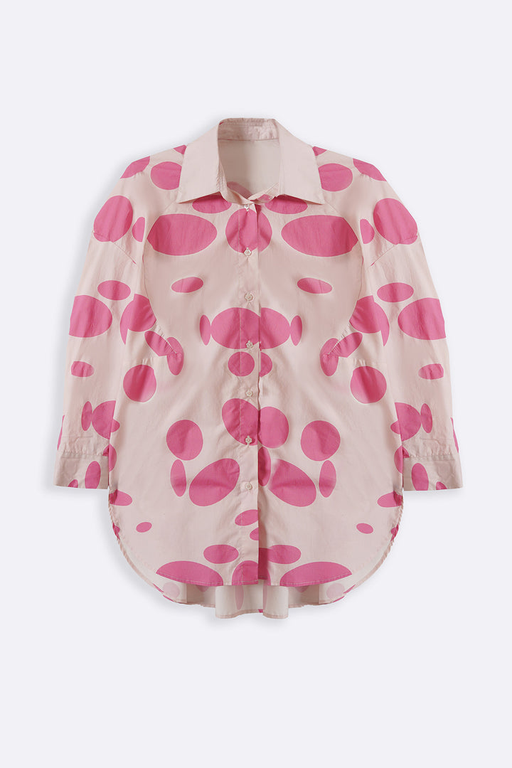 PINK PINK POPLIN SHIRT