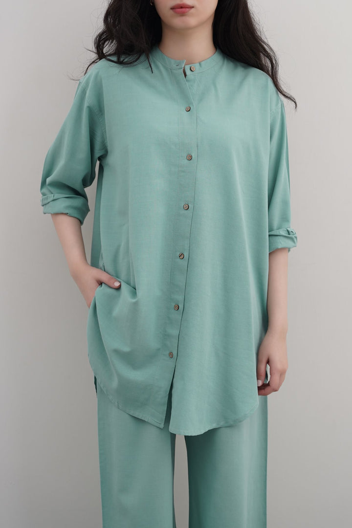 AQUA ESSENTIAL COTTON SHIRT