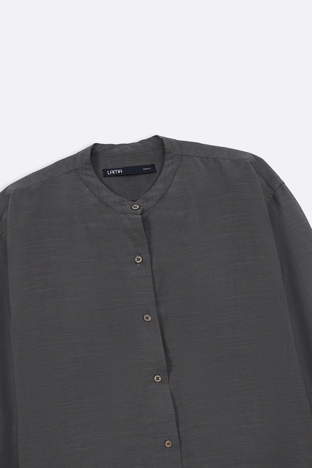 MOUSE GREY ESSENTIAL COTTON SHIRT
