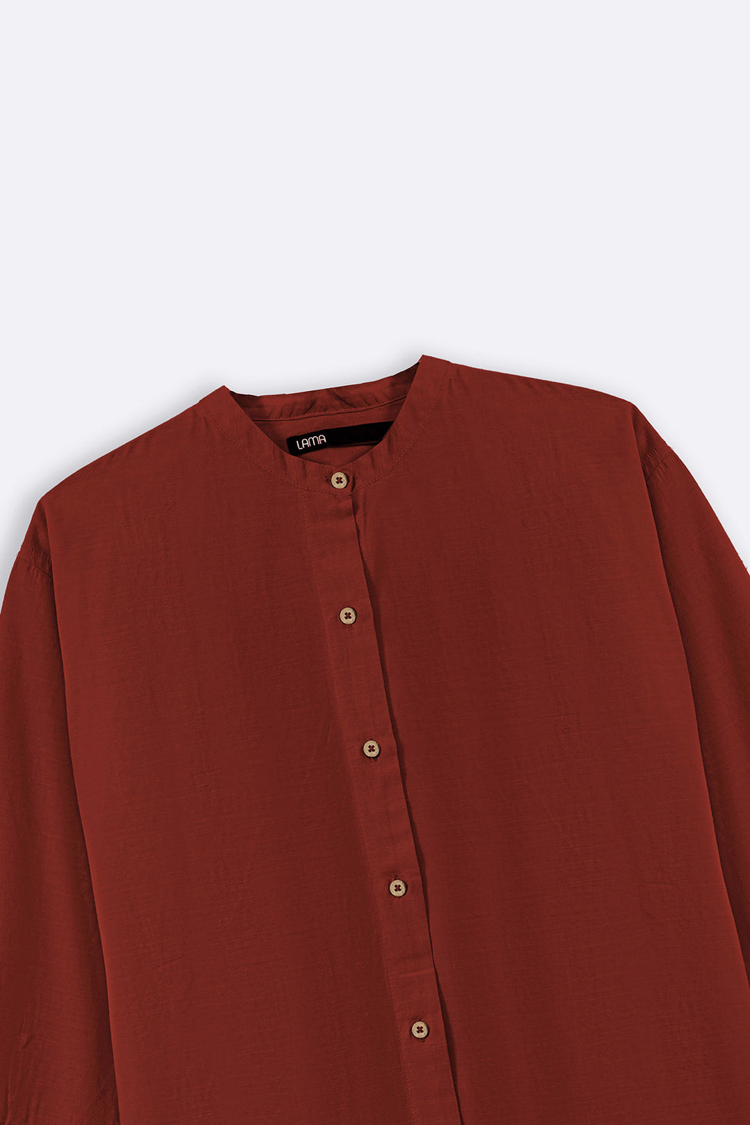 RUST ESSENTIAL COTTON SHIRT