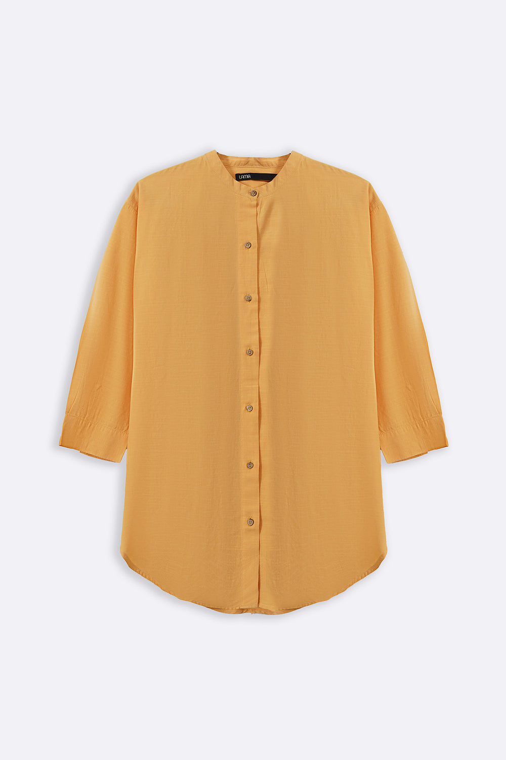 YELLOW ESSENTIAL COTTON SHIRT