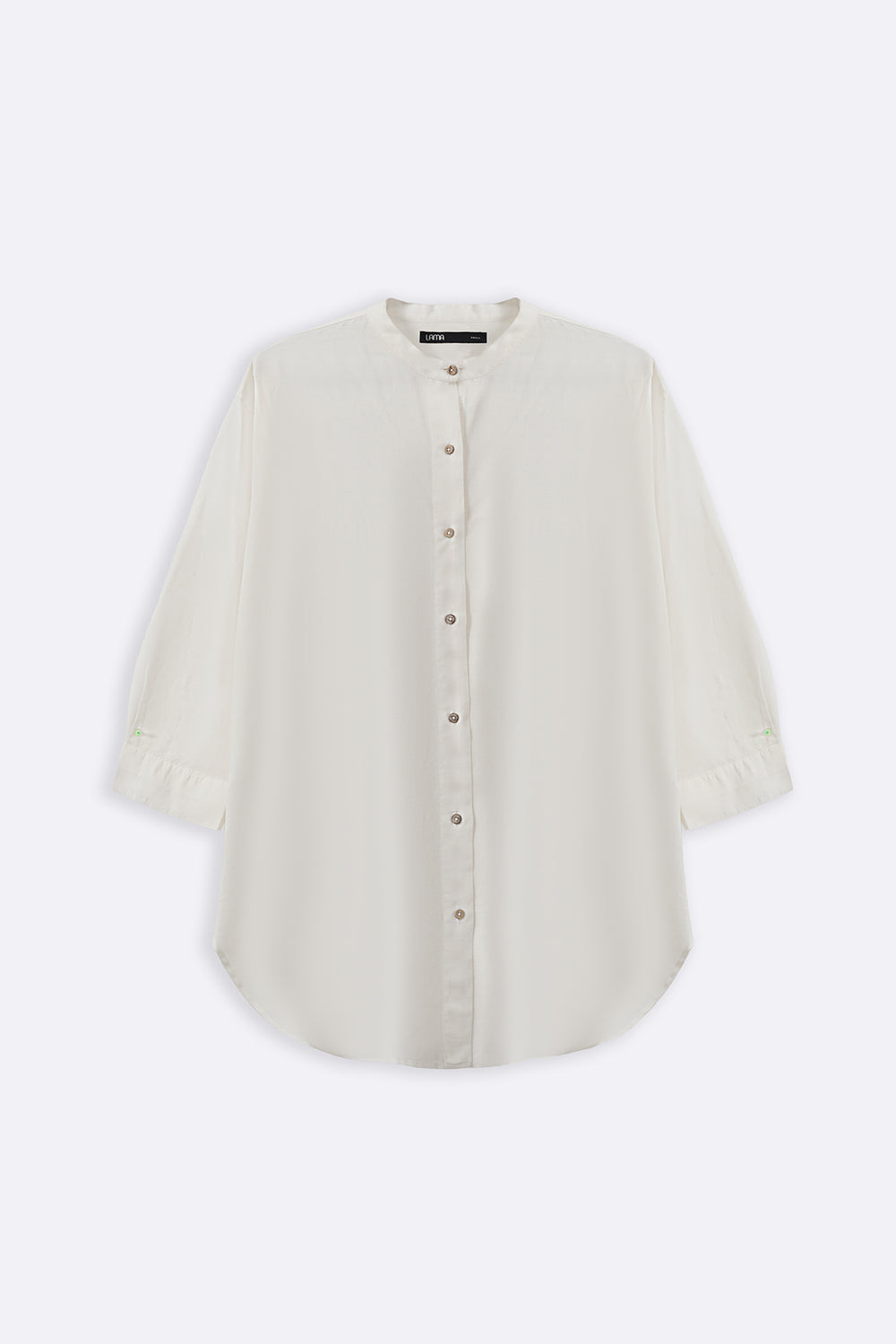 WHITE ESSENTIAL COTTON SHIRT