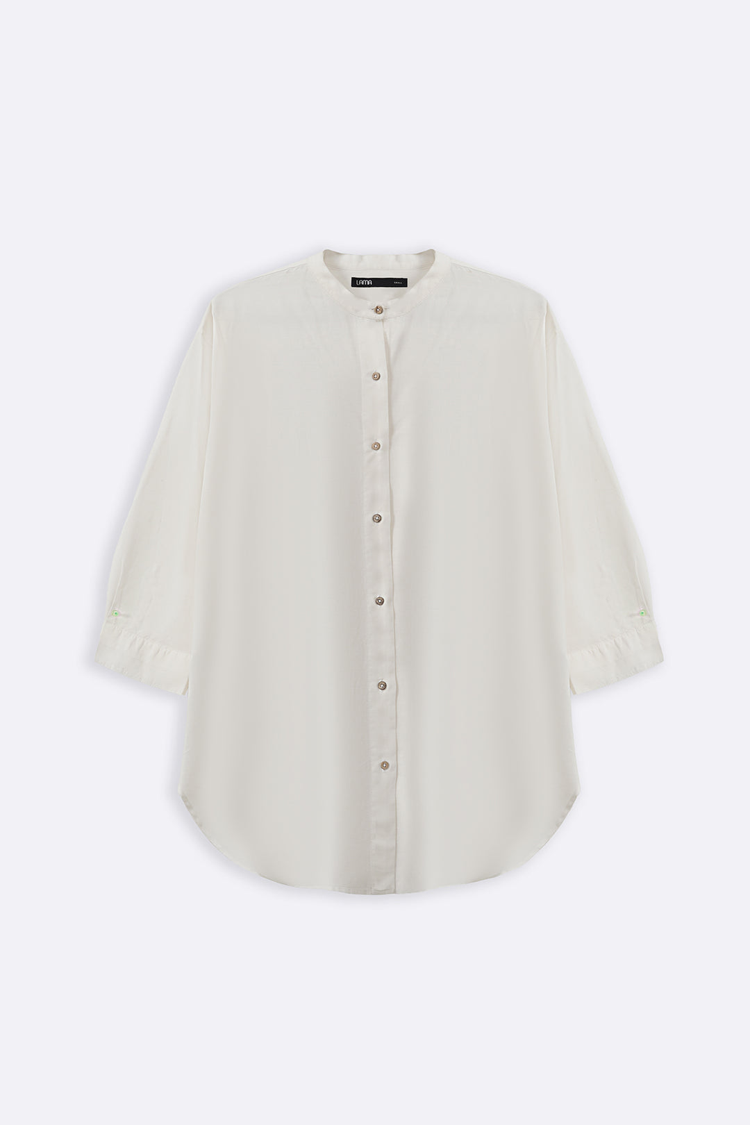 WHITE ESSENTIAL COTTON SHIRT
