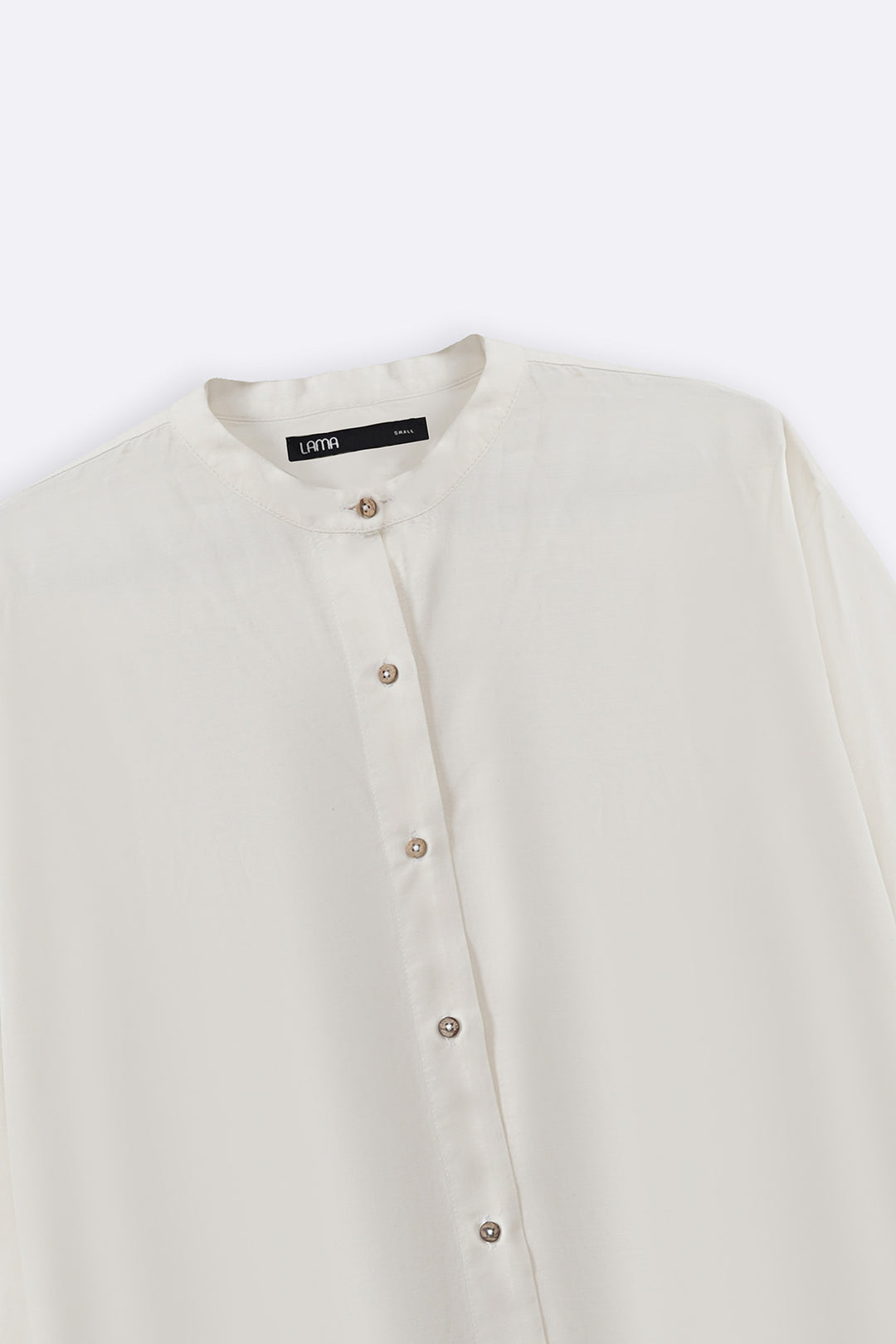 WHITE ESSENTIAL COTTON SHIRT