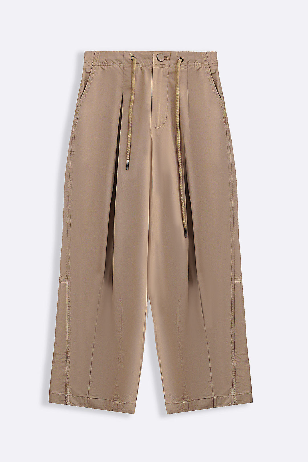 SAND COTTON SLOUCH PANTS