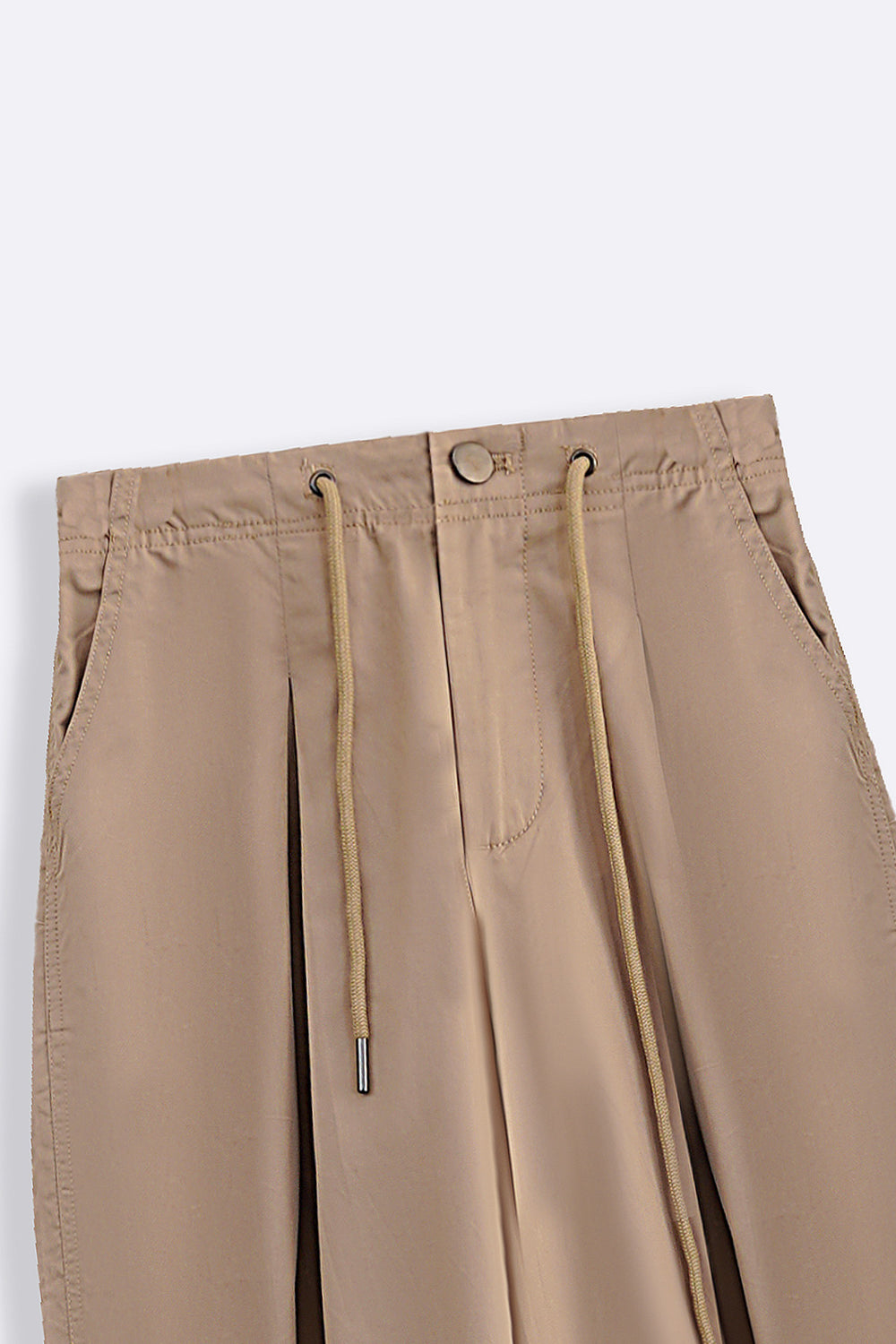 SAND COTTON SLOUCH PANTS