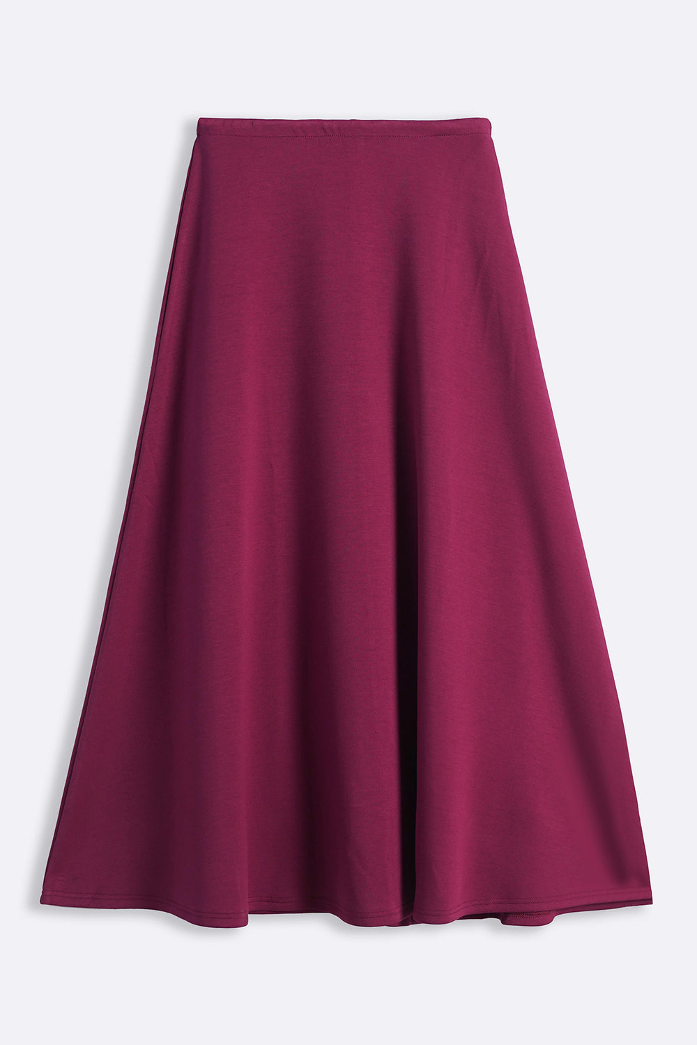 MAROON CASUAL EVERYDAY SKIRT