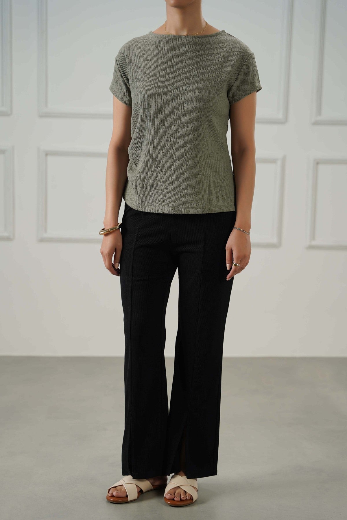 TAPERED SLIT PANTS – Lama Retail