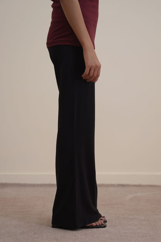 BLACK DAILY YOGA PANTS