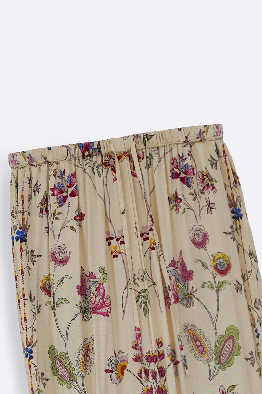 BEIGE VINTAGE FLORAL PANTS